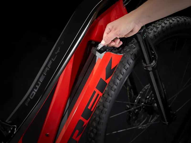 TREK Powerfly FS 7 625Wh Gen 2 Electric Mountain Bike in Radioactive Red-2